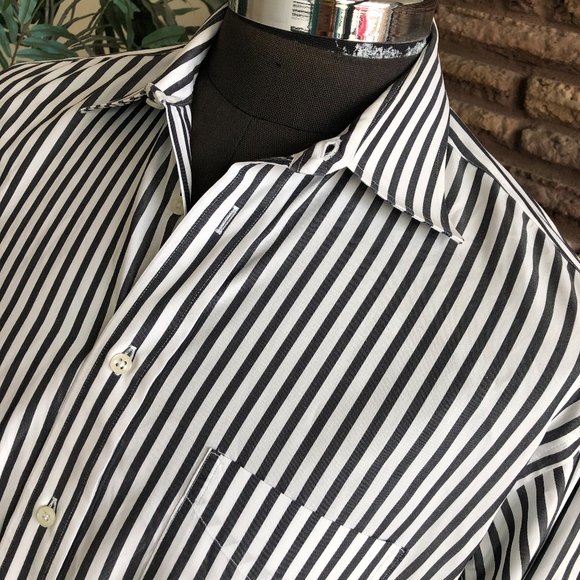 burberry shirt black and white
